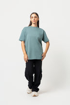Oversize Backprint Interlock Tee - FALL OF THE KING (MINT)