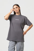 Oversize Backprint Interlock Tee - PERFECTION (DEEP ASH)