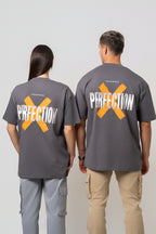 Oversize Backprint Interlock Tee - PERFECTION (DEEP ASH)