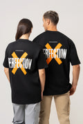 Oversize Backprint Interlock Tee - PERFECTION (BLACK)