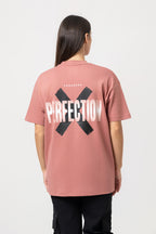 Oversize Backprint Interlock Tee - PERFECTION (DUSTY ROSE)