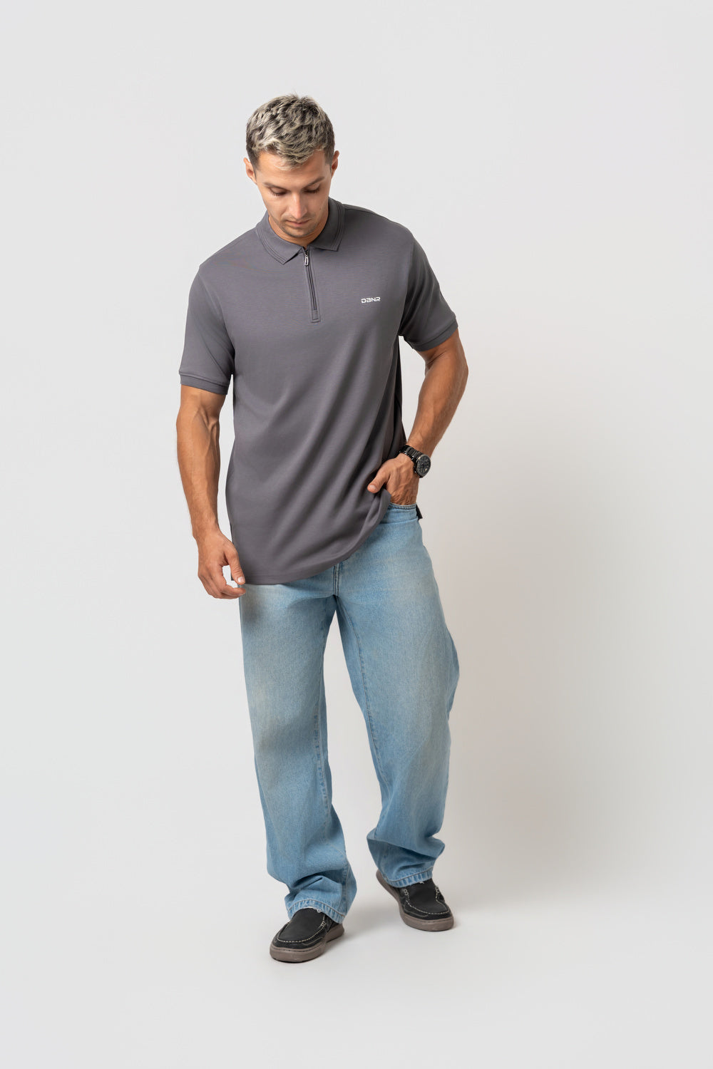 POLO Interlock - DEEP ASH