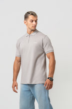 POLO Interlock - LITE ASH
