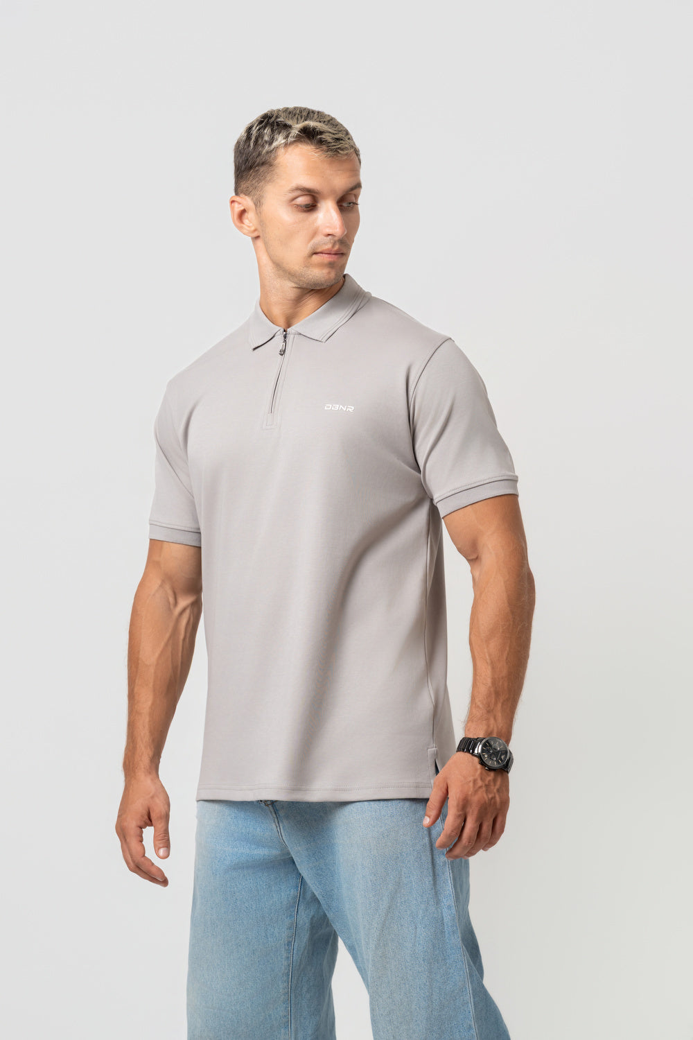 POLO Interlock - LITE ASH