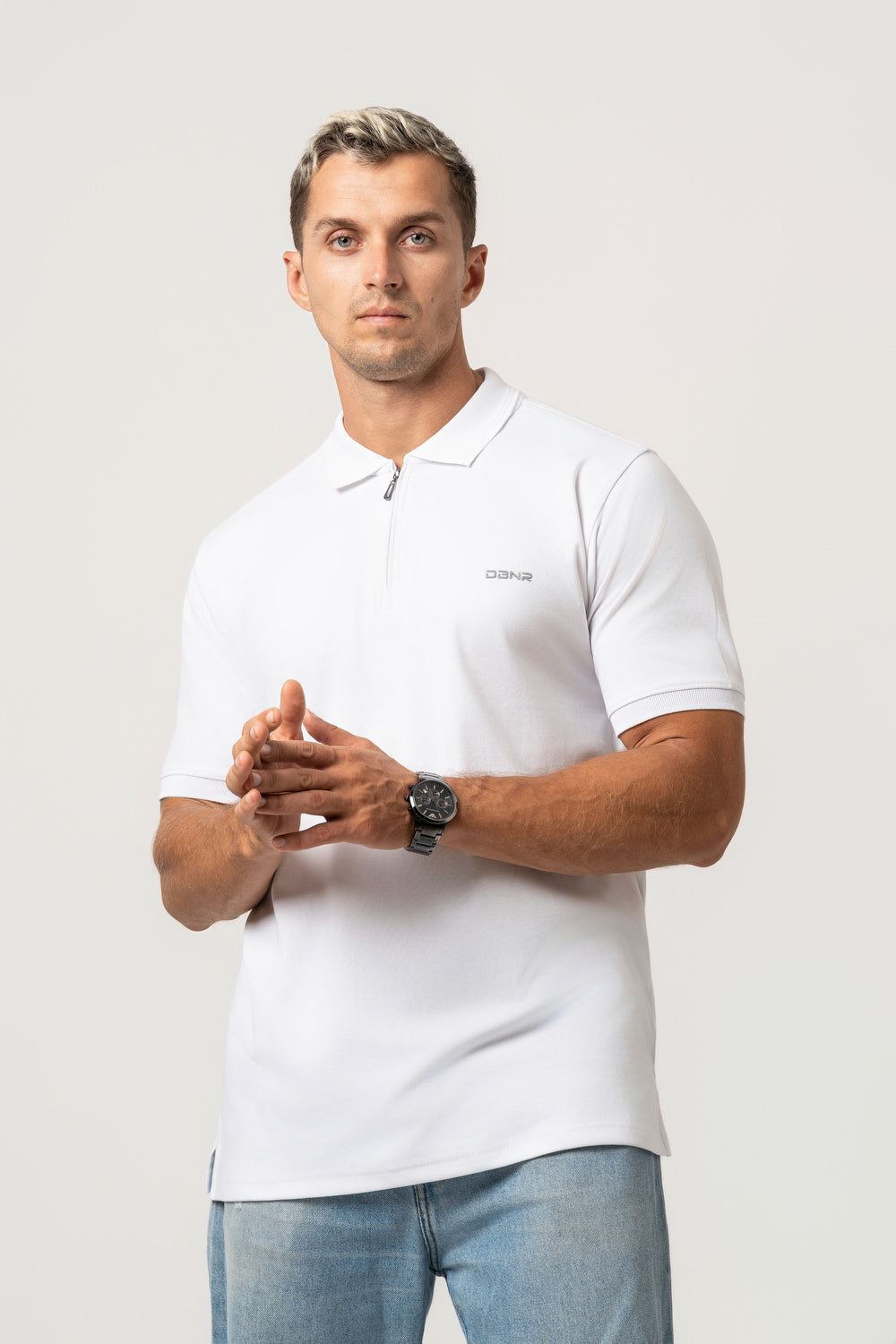 POLO Interlock - WHITE