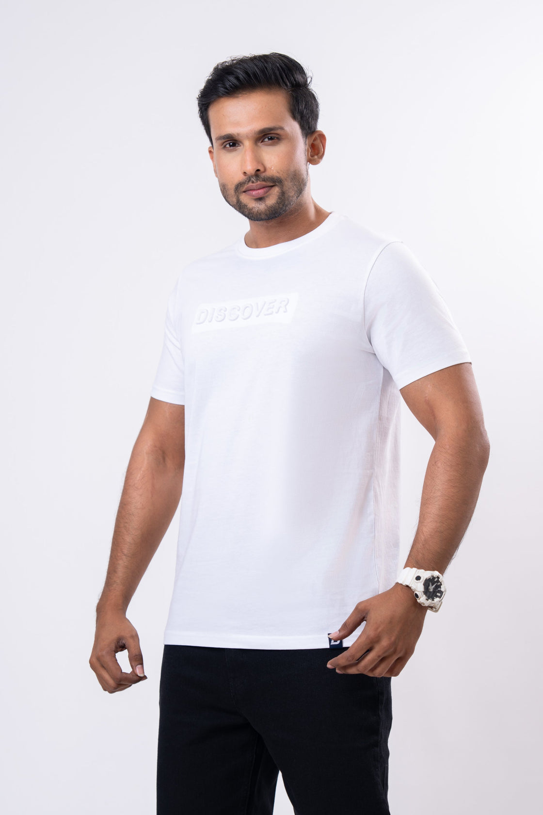 Classic Men’s Tee : Breeze White