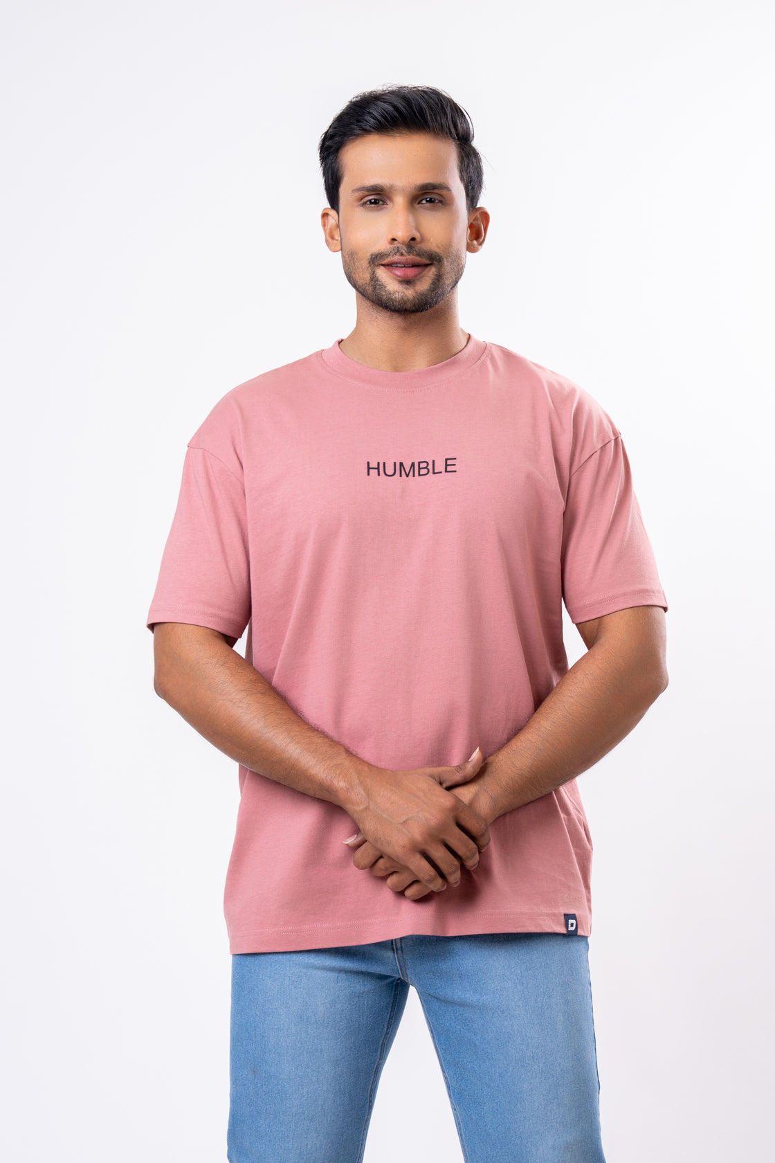 Oversize Men’s Tee : Cove Pink