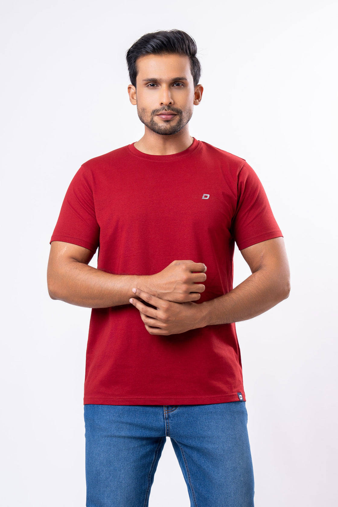 Essential Men’s Tee : Crimsson Red