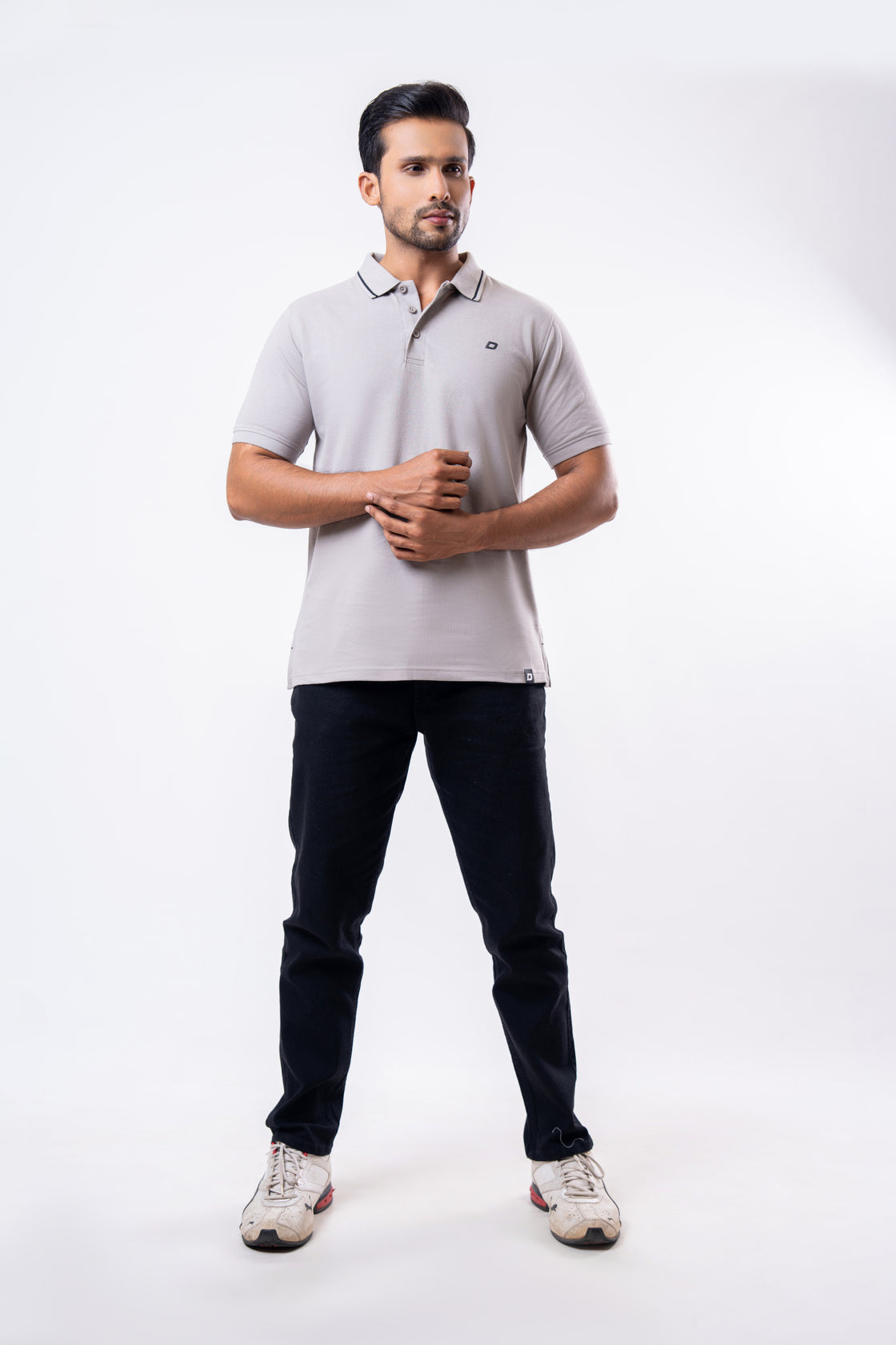 Polo Men’s Tee : Dust Grey