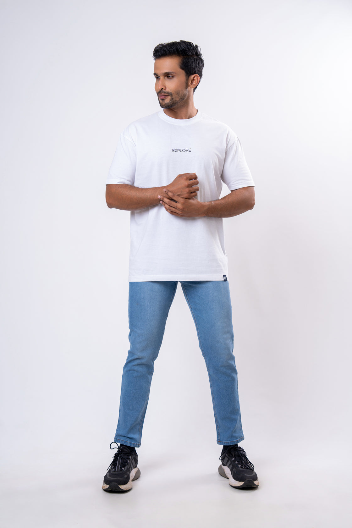 Oversize Men’s Tee : Jello White