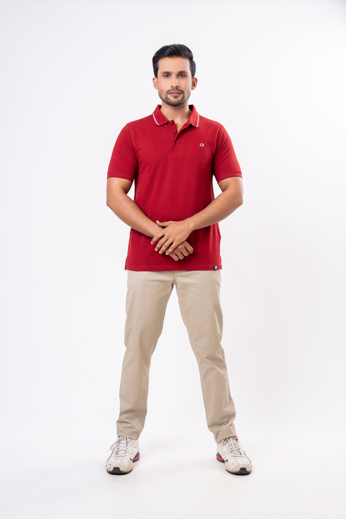 Polo Men’s Tee : Lark Red