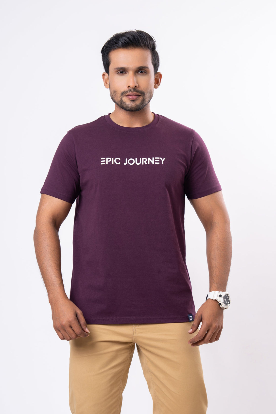 Classic Men’s Tee : Mauve Wine