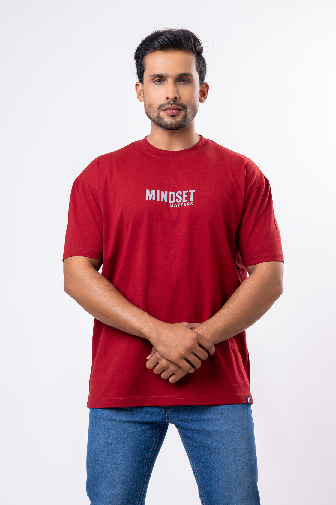 Oversize Men’s Tee : Minret Red