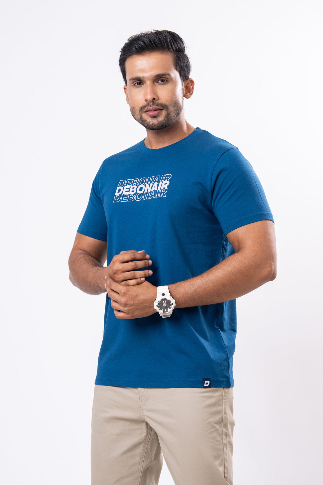 Classic Men’s Tee : Pangong Blue