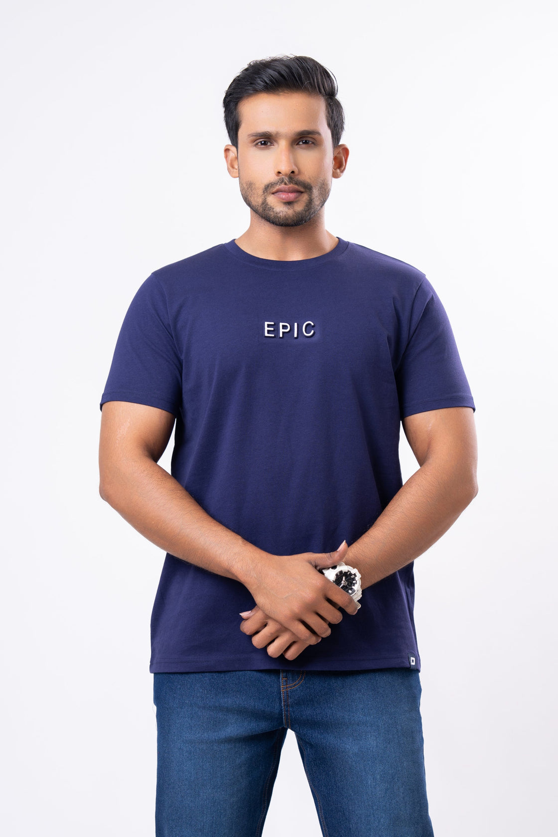 Classic Men’s Tee : Pluto Blue