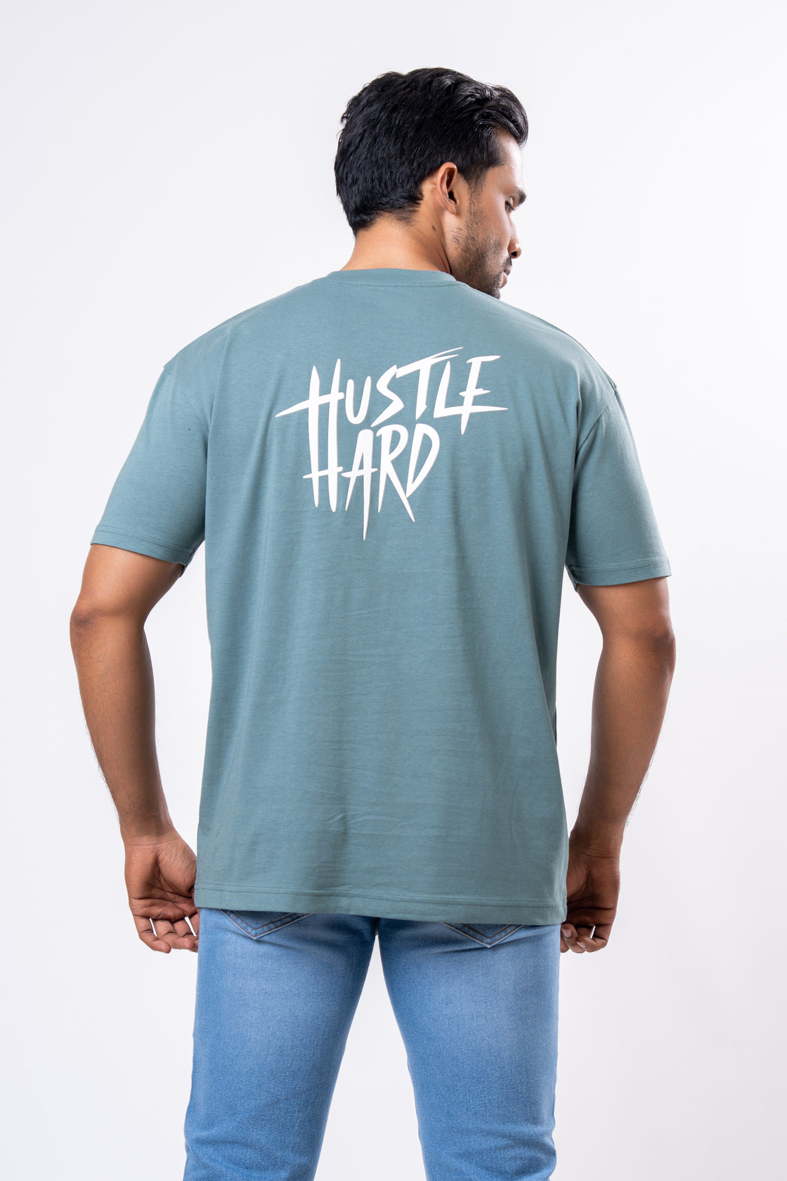 Oversize Men’s Tee : Shell Green