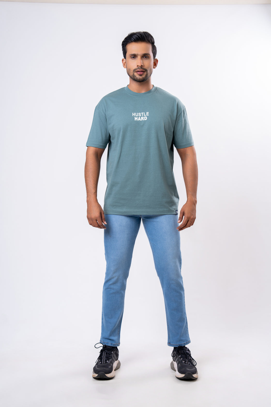 Oversize Men’s Tee : Shell Green